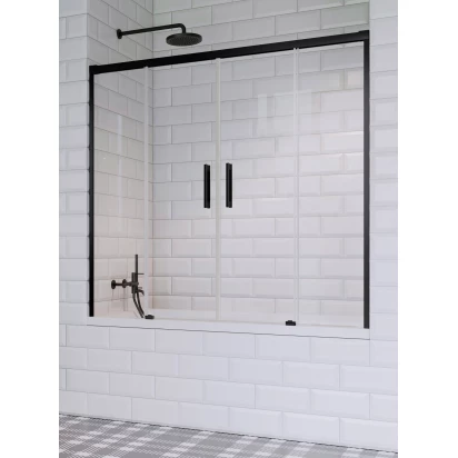 Parawan nawannowy 160x150 Radaway IDEA DWD 10004160-54-01 czarny