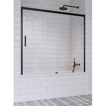 Parawan nawannowy 160x150 Radaway IDEA DWJ 10003160-54-01R czarny/prawy