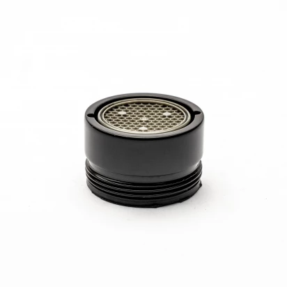 Perlator do baterii wannowej ściennej komplet Omnires Y CZ2029 czarny