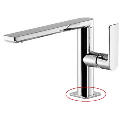 Pierścień pod baterię umywalkową i zlewozmywakową Tres LOFT-COLORS 299.084.14