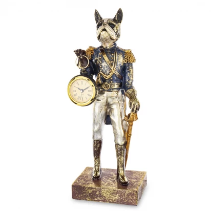 Pies z zegarkiem figurka 32cm Pierrot 164031