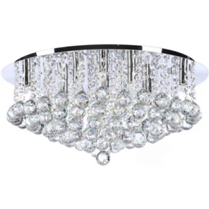 Plafon 58 cm Azzardo BOLLA AZ1288 chrom / kryształ