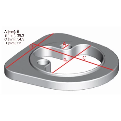 Podstawka do baterii Paffoni SLY ZBAS077