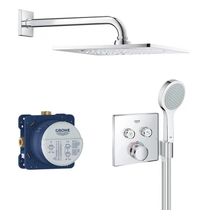 Zestaw prysznicowy podtynkowy termostatyczny Grohe GROHTHERM SMARTCONTROL 34742000
