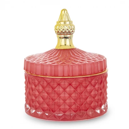 Pojemnik dekoracyjny szklany 156338