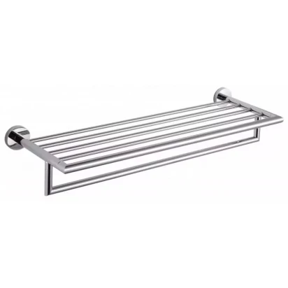 Półka 60 na ręczniki / z relingiem Stella CLASSIC 07.02060 chrom v1