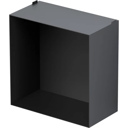 Półka do zabudowy 30x15 MCJ ZERO PWR 300/15 BL regulowana czarna