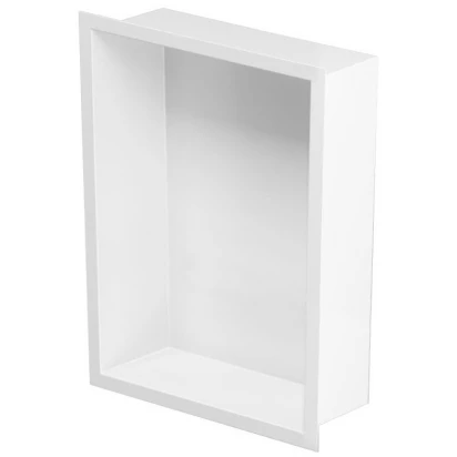 Półka do zabudowy we wnęce 20x10 MCJ FLAT F.PWN LWH 200/10 biała