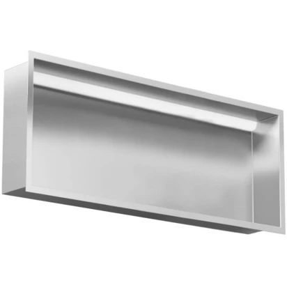Półka do zabudowy z oświetleniem 90x15 MCJ FLAT F.PWN LED 900/15 SB stal