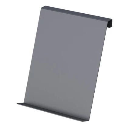 Półka lustra ukośna 12 cm Oristo NEO OR00-A-PU-12-6 grafit mat