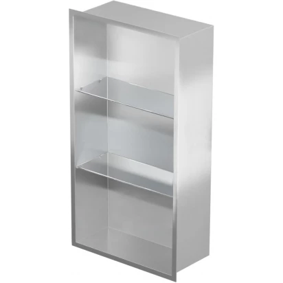 Półka pionowa do zabudowy 30x60x15 MCJ FLAT F.PWNP 3060/15 SB stal