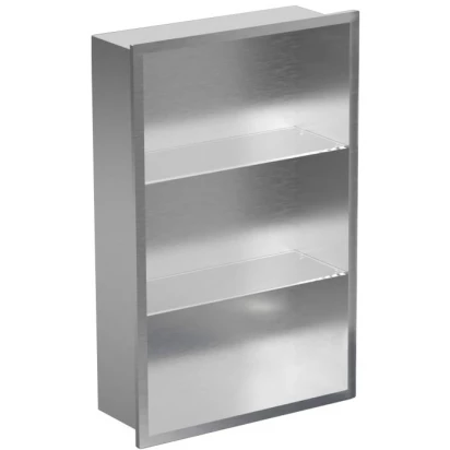 Półka pionowa do zabudowy 40x60x10 MCJ BEND B.PWNP 4060/10 SB stal