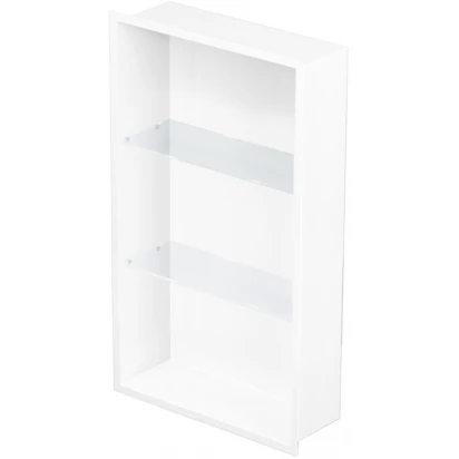 Półka pionowa do zabudowy 40x70x10 MCJ FLAT F.PWNP LWH 4070/10 biała