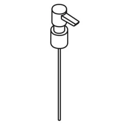 Pompka do dozownika 07.423 / 424 / 425 / ABS Stella CLASSIC 80.035 chrom