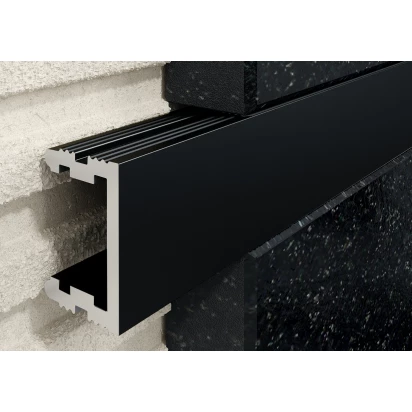 Profil U 12x250 Excellent LIPOEPCZ.08/12/250 czarny mat