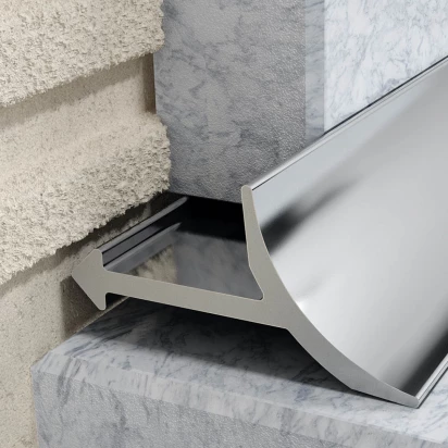 Profil W wewnętrzny 10 mm długość 250 cm aluminiowy, elektropoler Excellent LIPBAWEEP.10/250