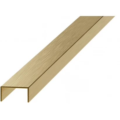 Profil dekoracyjny U 0,8x2x270 Eviso EXCLUSIVE LINE EXGO-0003 złoty szczotkowany