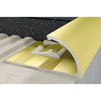 Profil krawędziowy C 10x250 Excellent LIPKAZ.10/250 złoty