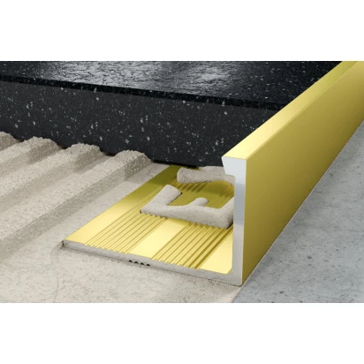 Profil krawędziowy L 10x250 Excellent LIPLAPZ.10/250 złoty