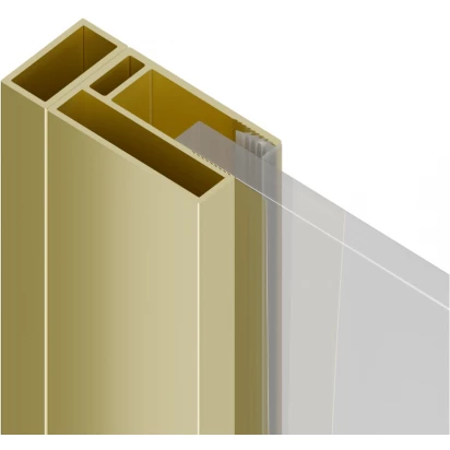 Profil poszerzający kabiny 10mm Excellent ORTIGO KAEX.5090.GL złoty połysk