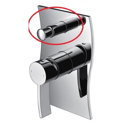 Przełącznik strumienia prysznic / wylewka do baterii wannowej SW3035 Omnires SW3035P / 8002011-384 CZ3525