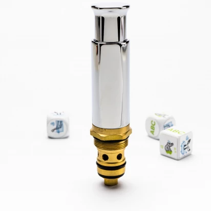 Przełącznik z blokadą Omnires ARMANCE CZ4538 chrom połysk