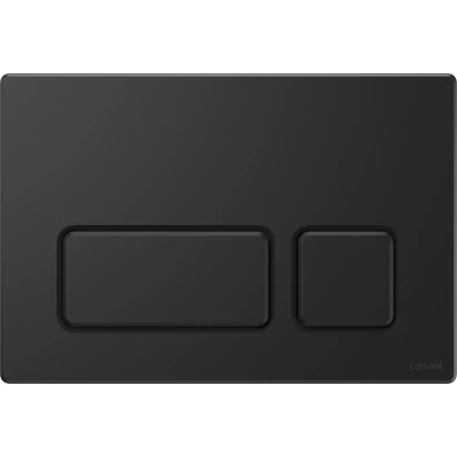 Przycisk do spłuczek Cersanit BLOCK K97-455 czarny mat