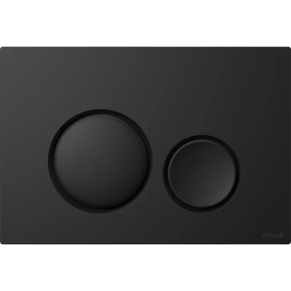 Przycisk do spłuczek Cersanit LUNA K97-451 czarny mat