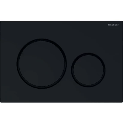 Przycisk do spłuczek UP320 Geberit SIGMA 20 115.882.DW.1 czarny / czarny mat