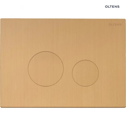 Przycisk spłukujący Oltens LULE 57102810 złoto szczotkowane