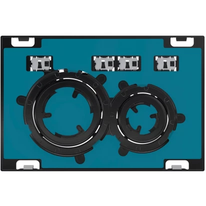 Przycisk spłukujący do WC Geberit SIGMA50 115.651.00.1 uniwersalny / czarny