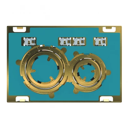 Przycisk spłukujący do WC Geberit SIGMA50 115.652.00.1 uniwersalny / mosiądz