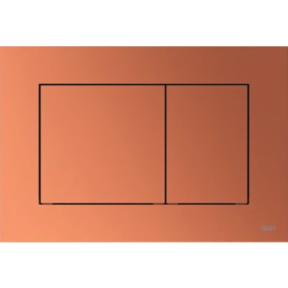 Przycisk spłukujący do WC Tece TECEnow 9240422 czerwony brąz metaliczny