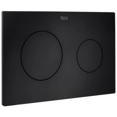 Przycisk spłukujący podwójny PL10 Roca DUPLO ONE A890189206 czarny mat