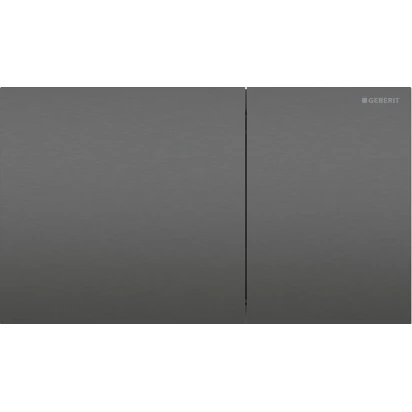 Przycisk spłukujący przedni Geberit SIGMA70 115.622.QD.1 czarny chrom