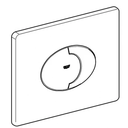 Przycisk spłukujący Grohe SKATE AIR 42305SH0 biel alpejska