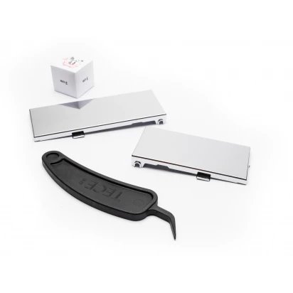 Przyciski spłukujące ze szkła Tece TECEprofil 9820558 chrom połysk