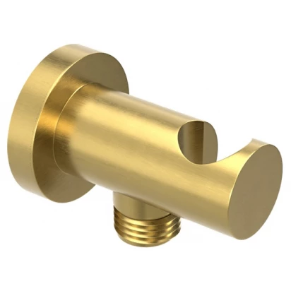 Przyłącze kątowe z mocowaniem słuchawki Excellent AREX.1032GB złoty szczotkowany