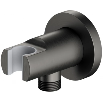 Przyłącze kątowe z uchwytem Omnires 8873GR grafit