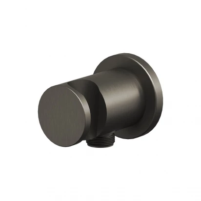 Przyłącze kątowe z uchwytem Ravak X07P696 grafit szczotkowany