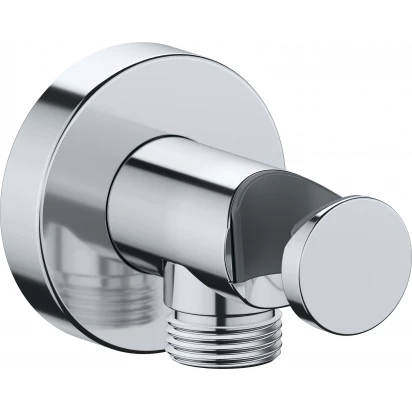 Przyłącze kątowe z uchwytem na słuchawkę Duravit UV0630009010 okrągłe