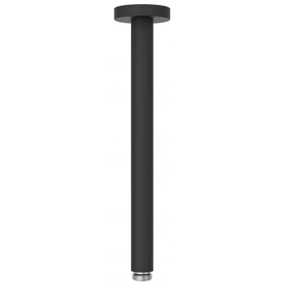 Ramię deszczownicy sufitowe okrągłe 28 cm Tres BARRAS Y DUCHA EXCL 13462102NM czarne mat