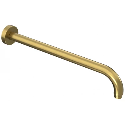 Ramię prysznicowe okrągłe ścienne 40 cm Excellent AREX.3140GB złoto szczotkowane