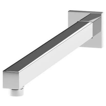 Ramię ścienne 400 mm do głowic prysznicowych Roca SQUARE A5B0950C00 chrom błyszczący