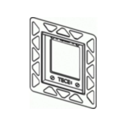 Ramka montażowa do pisuaru Tece LOOP 9242649 chrom połysk