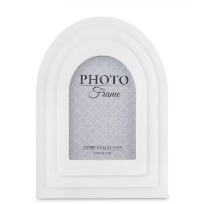 Ramka na zdjęcie biała z łukiem Casablanca 169262