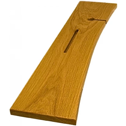 Ręcznie wykonana półka nawannowa na iPad i kieliszek