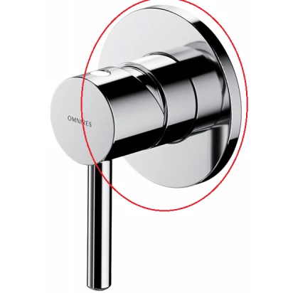 Rozeta mieszacza baterii podtynkowej Y1215N Omnires Y CZ1280