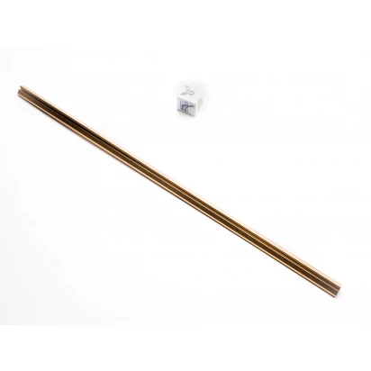 Rynienka na szybę 503 mm New Trendy AVEXA PRO-0015-0503-AN-COP-BR copper brushed