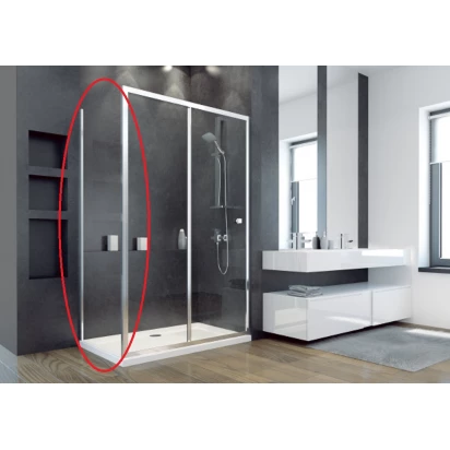 Ścianka boczna 90x195 Besco DUO SLIDE PDS-90